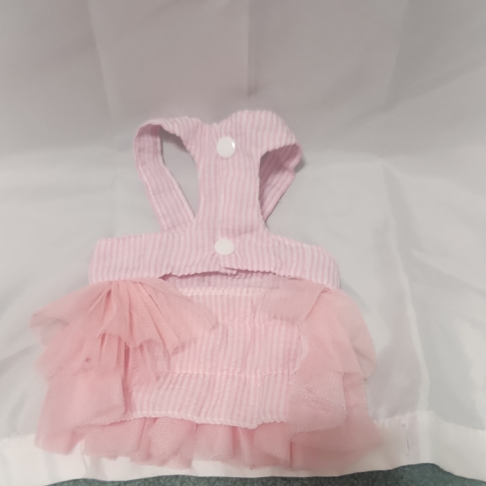 Pink Ruffled Dog Dress - Picture 3 of 8